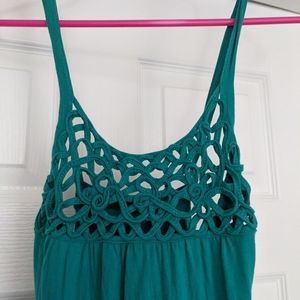 Deletta emerald green dress